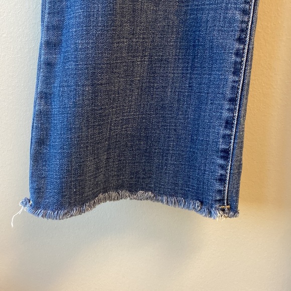 Liverpool Los Angeles jeans 8 / 29 dark wash crop flare - Picture 3 of 7